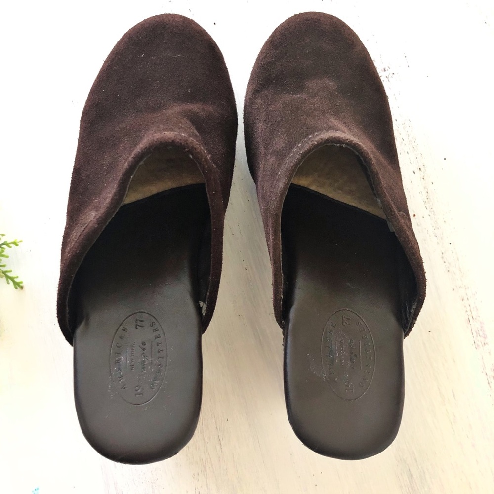 American Eagle Suede Clog Heels - Picture 7 of 8